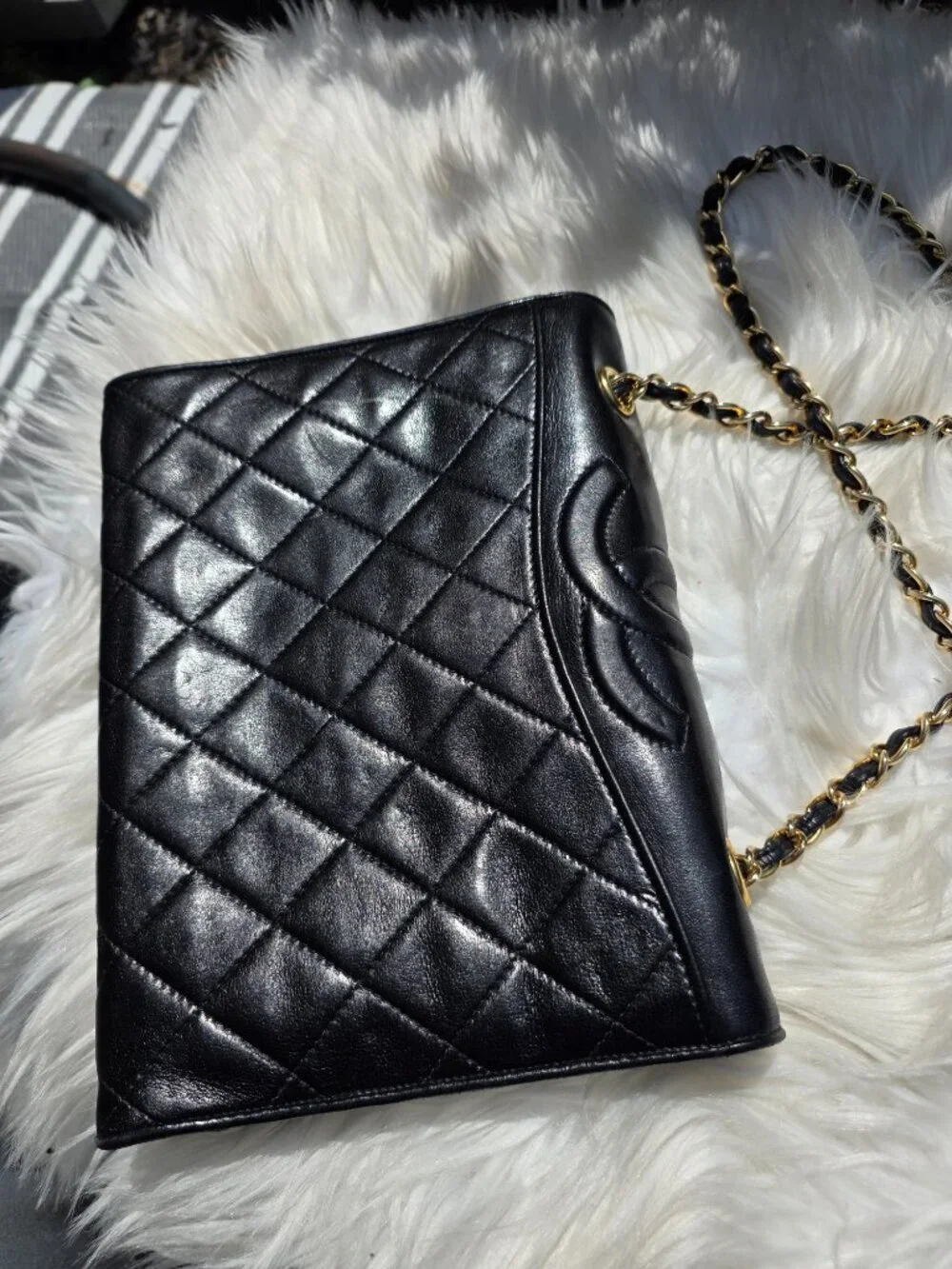 Small Lambskin Chanel Handbag